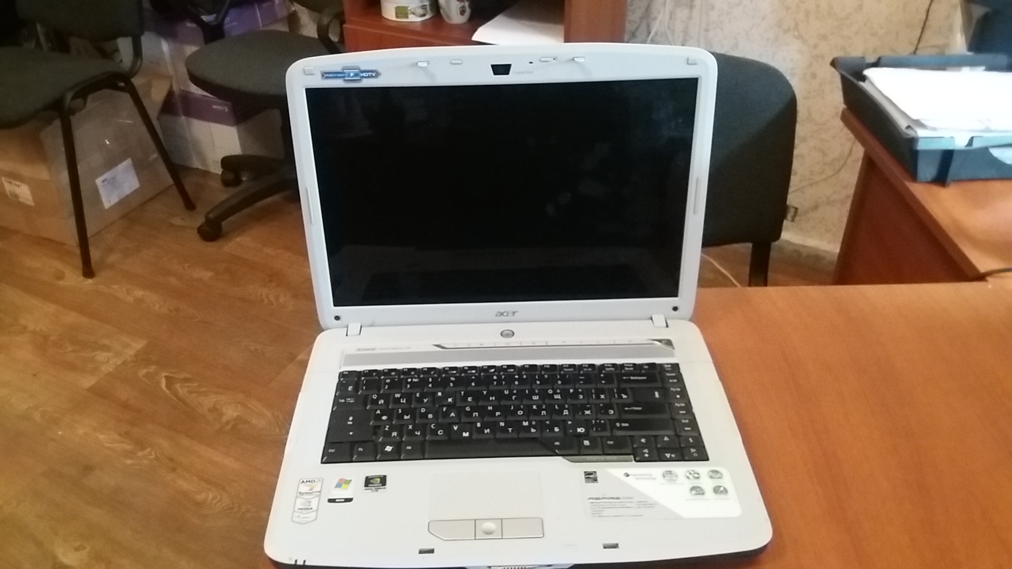 Acer 5520g виснет vista