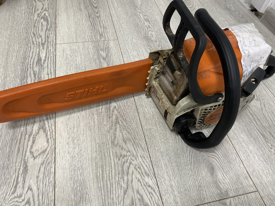 Бензопила марки "STIHL", бувша у використанні - setam.net.ua