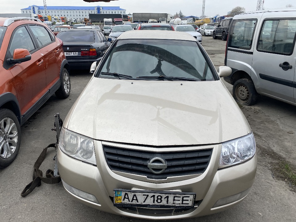 Nissan almera vin расположение