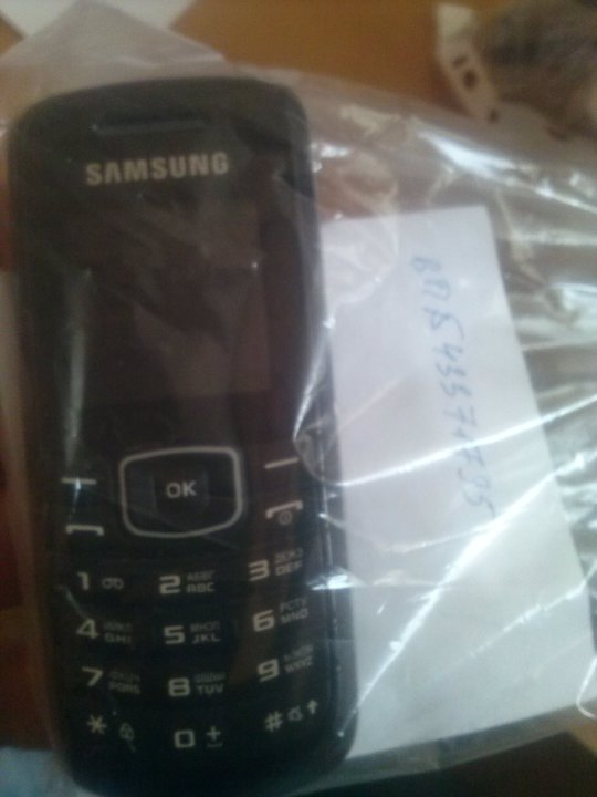 Мобільний телефон Samsung gt-e1080 imei 356249/03/680395/8 – 1 шт.