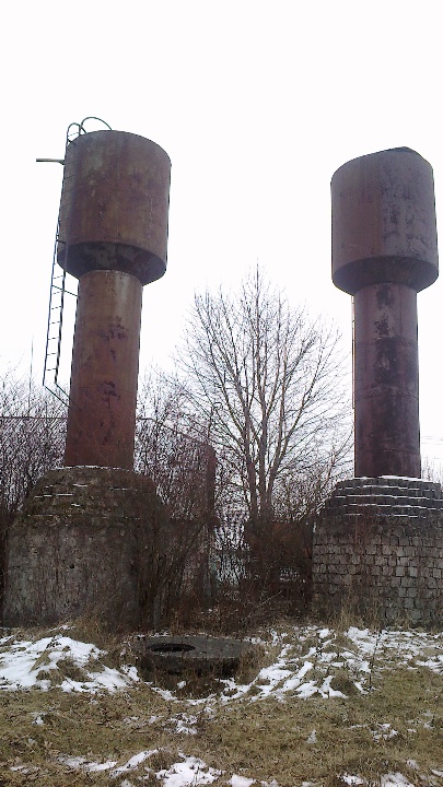 Водонапірна вежа, об'ємом 15 м.куб., №1