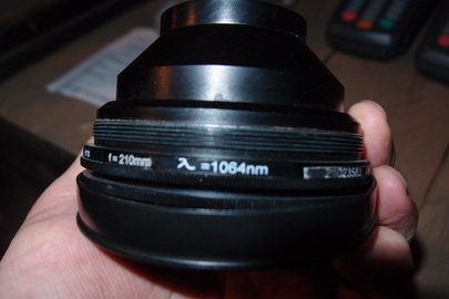Лінза F-Theta Lens f-210mm № 21023583, 1 шт.