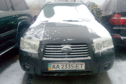 Транспортний засіб SUBARU FORESTER, 2007 року випуску, № кузова: JF1SG5LE58G145231, ДНЗ: АА 2335 ЕТ