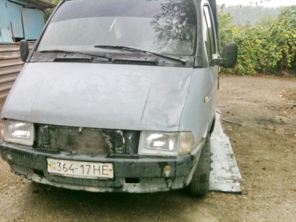 Вантажний автомобіль ГАЗ 33021, 1996 року випуску, сірого кольору, державний номер 36417НЕ, кузов №Y7D330210T1001251