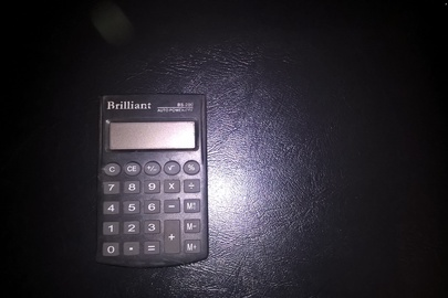 Калькулятор марки Brilliant BS-200, чорного кольору, б/в