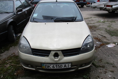 Автомобіль Renault Clio, № кузову: VF1LB17C538078502, 2007 року випуску, ДНЗ: ВК6150АІ