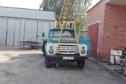 Автомобіль ЗИЛ 431412 автокран, 1988 року випуску, шасі № 2642343, ДНЗ АС5071ВА