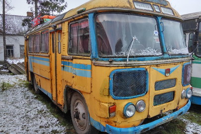 Автобус марки ПАЗ 672 СПГ, жовтого кольору, 1985 року випуску, № кузова 8707520, ДНЗ 4268ВИМ