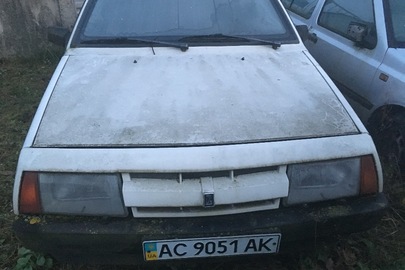 Автомобіль "ВАЗ 2108", 1988 року випуску, ДНЗ АС9051АК,  № кузова: ХТА210880J0387536 