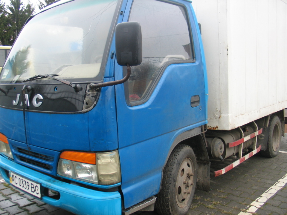 Вантажний а/м фургон JAC HFC 1020K, 2007 р. в., ДНЗ АС0339ВС, № кузова: U11KAAB076021194
