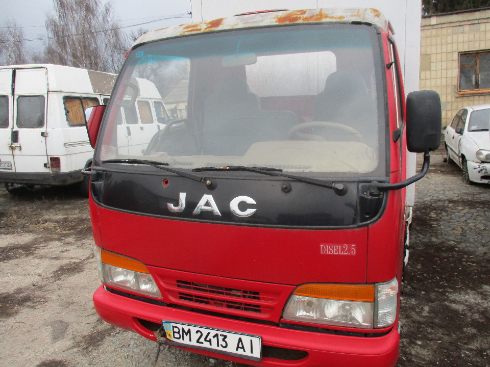 Автомобіль JAC HFC1020K (фургон ізотермічний-В), 2007 р.в., реєстраційний номер ВМ2413АІ, кузов № LJ11KAAB886000269