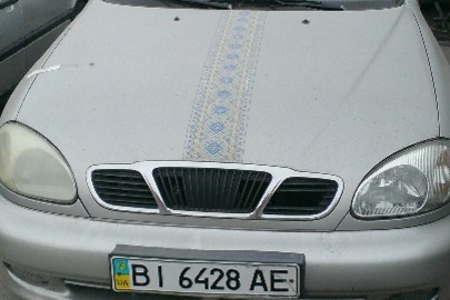 Автомобіль ЗАЗ-DAEWOO Т13110 (легковий седан-В), 2005 р.в., реєстраційний номер ВІ6428АЕ, кузов № Y6DT1311060265143