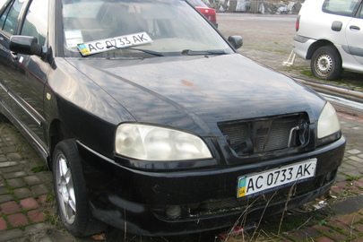 Автомобіль CHERY AMULET, 2007 р. в., ДНЗ АС0733АК, № кузова: LVVDA11A26D226303