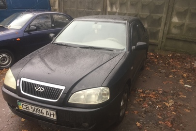 Автомобіль CHERY AMULET, реєстраційний номер - CВ5086АН, рік випуску 2007, чорного кольору