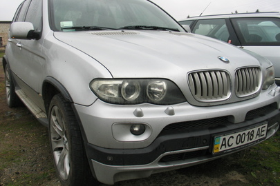 Автомобіль  BMW X5, 2004 року випуску, ДНЗ АС0018АН, № кузова: WBAFA91040LD75589
