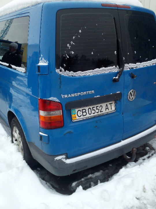 VOLKSWAGEN TRANSPORTER, колір - синій, д.н.з. СВ0552АТ, 2006 року випуску, номер шасі WV1ZZZ7HZ6H041278