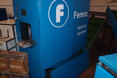 Напівавтоматична машина видуву ПЕТ пляшок 6,0 л типу «FERENC»