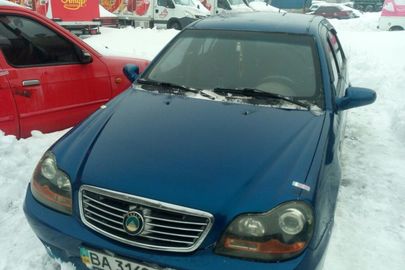 Легковий автомобіль GEЕLY MR - 7151A, № кузова: L6T7524S37N003593, ДНЗ: ВА3142АН, 2007 р.в, синього кольору