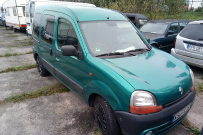 Транспортний засіб Renault Kangoo, 2002 р.в., р.н. KSFA382, куз.№ VF1KC0VEF276877598, зеленого кольору, дизель