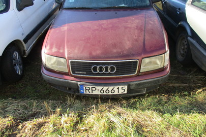 Транспортний засіб Audi модель 100, реєстраційний номер RP66615, номер шасі WAUZZZ4AZNN065967, 1991 року випуску, червоного кольору