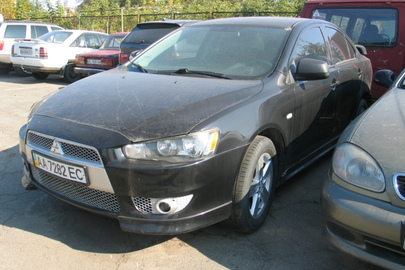 Автомобіль "MITSUBISHI LANCER X",  2007 року випуску, ДНЗ АА7282ЕС, № кузова: JMBCNCY4A8U002576