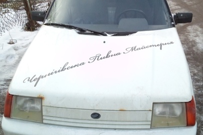 Автомобіль фургон малотоннажний-В ЗАЗ 110558-42, ДНЗ СВ2652ВВ, 2009 р.в., білого кольору, номер кузова Y6D11055890048123