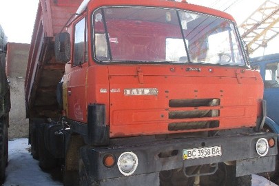 Транспортний засіб самоскид  -С TATRA 815, 1990 р.в., днз ВС3958ВА, куз.№ TNT285S3BLK003716, інвентарний № 522038, червоного кольору, дизель