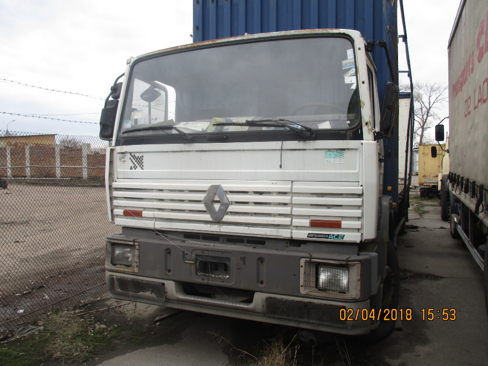 Вантажний автомобіль RENAULT MIDLINER M250, ДНЗ: СА3002АА, № шасі: VF6BA07B100002555, 1995 р.в., білого кольору