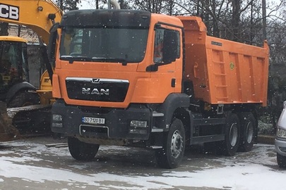 Транспортний засіб MAN TGS 33.360, 2017 р.в., ДНЗ: BO7120BI, VIN WMA26SZZ9HP090694