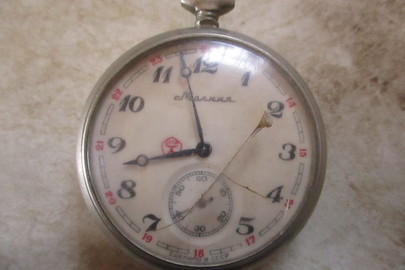 Годинник кишеньковий механічний "Молния" № 635621