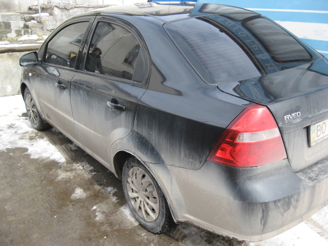 Колісний транспортний засіб , легковий седан-В, CHEVROLET AVEO SF69Y, 2008 року випуску, державний номерний знак ВО1791АМ, чорного кольору 