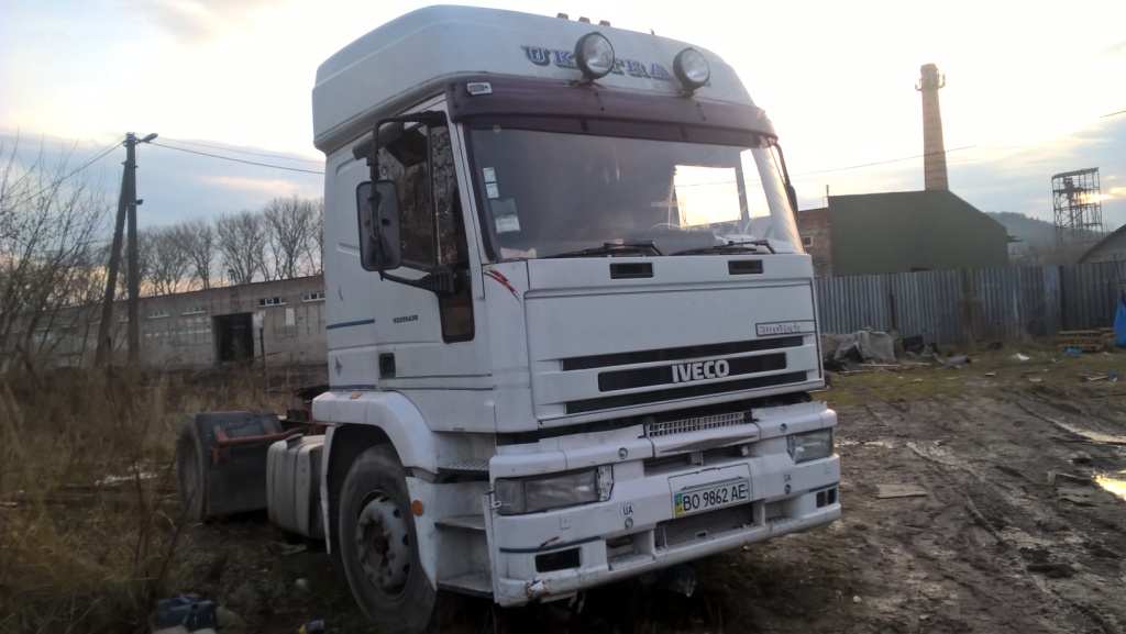 Сідловий тягач IVECO MP 440Е42, 1996 року випуску, білого кольору , дизельне паливо, державний номерний знак ВО9862АЕ