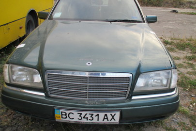 Автомобіль Mercedes-Benz C180, 1999 р. в., ДНЗ ВС3431АХ, № кузова: WDB202181F298473