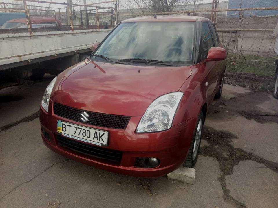 Транспортний засіб Suzuki Swift, 2008 року випуску, номер кузову TSMMZC11S00401491, державний номер ВТ7780АК