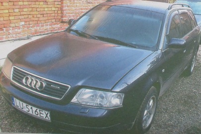 Транспортний засіб марки AUDI A6, 2000 року випуску, реєстраційний номер LU516EX, № куз. WAUZZZ4BZYN103217, чорного кольору, об'єм двигуна - 2496 см. куб., дизель