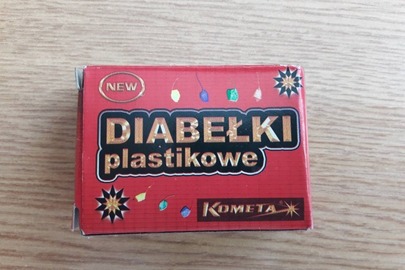 Піротехнічний засіб іноземного виробництва "Diabelki plastikowe", 1 шт.