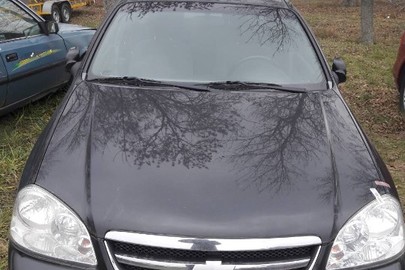 Легковий автомобіль Chevrolet Lachetti NF35B, ДНЗ СА5444АВ, № кузова: KL1NF35BE8K743752, 2007 р.в., чорного кольору