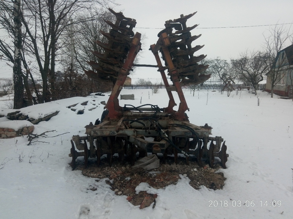 Борона БДВ-6 причіпна, 2000 року випуску, реєстраційний № 918