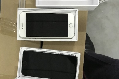 Мобільний телефон Apple Iphone 6, Space gray, 16 gb, Model a1586, Imei 359260061955289 - 1 шт.; Мобільний телефон Apple Iphone 6 Silver 16 gb, Model a1549, Imei 354445067543404 - 1 шт.