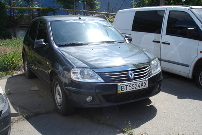 Легковий автомобіль RENAULT LOGAN 90L, 2012 р.в., ДНЗ ВТ5524АХ, номер кузову: VF1LSRJKF47697437