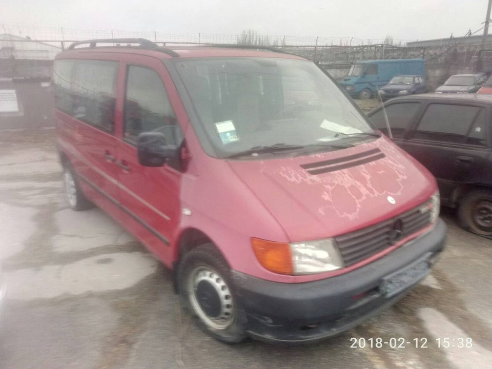 Транспортний засіб MERCEDES VITO, 1999 року випуску, номер кузову VSA63819413193540, ДНЗ ВТ0060ВР