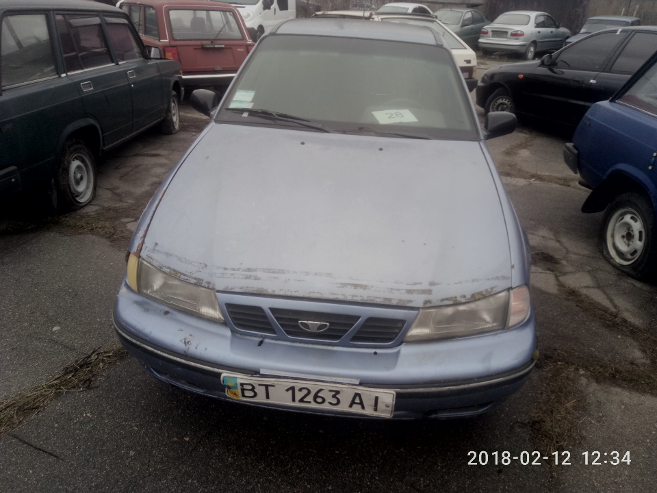 Легковий автомобіль Daewoo nexia, 2006 р.в., ДНЗ ВТ1263АІ, номер кузову: XWB3D31UD6A091835