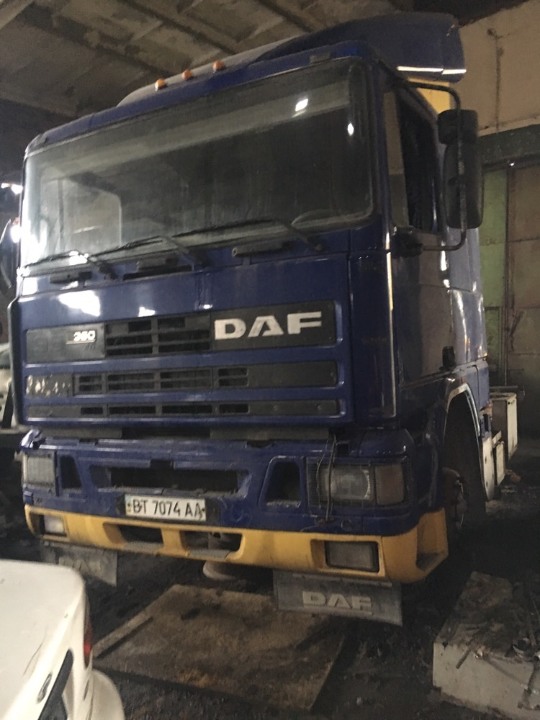 Сідловий тягач DAF FT95 ATi 360, 1991 р.в., ДНЗ ВТ7074АА, номер кузова: XLRTE47WS0E366879