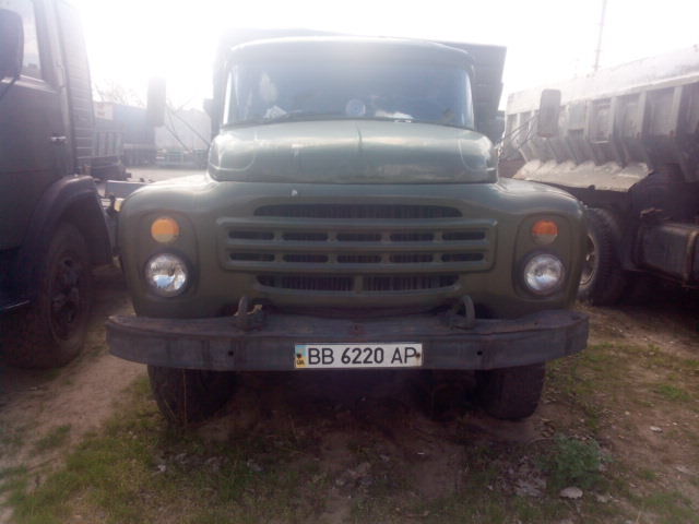 Вантажний автомобіль: ЗИЛ ММ3 4502 (самоскид), 1987 р.в., зеленого кольору, ДНЗ: ВВ6220АР, VIN: ХТR45020000001708