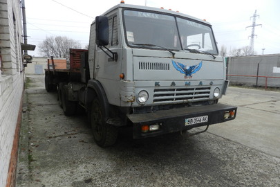Вантажний автомобіль: КАМАЗ 5410 (вантажний сідловий тягач), 1992 р.в., сірого кольору, ДНЗ: ВВ0546АК, VIN: ХТС541000N0242904