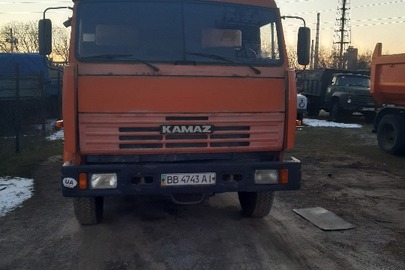 Вантажний автомобіль: КАМАЗ 65115 (самоскид), 2003 р.в., помаранчевого кольору, ДНЗ: ВВ4743АІ, VIN: Х1F65115C30001155