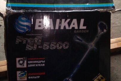 Коси бензинові "BAIKAL" в комплекті - 2 шт., ремені брючні чоловічі "LEU" - 60 шт.