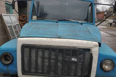 Вантажний автомобіль: ГАЗ 3307СПГ (фургон), 1992 р.в., синього кольору, ДНЗ: ВВ1648АІ, VIN: ХТН330700N1422438