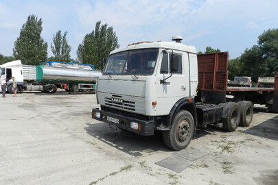 Вантажний автомобіль: КАМАЗ 54115, (сідловий тягач), ДНЗ ВВ8817АЕ, 2004 р. в., сірого кольору,  VIN:ХТС54115N42230488