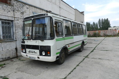  Автобус: ПАЗ 32051 — 110, (пасажирський), білого кольору, білого кольору, ДНЗ ВВ4677АІ, 2005 р.в., VIN – X1M32051150008775